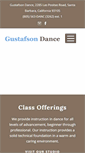 Mobile Screenshot of gustafsondance.com